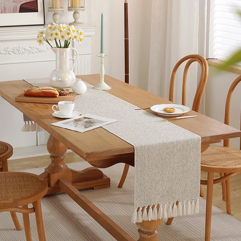 《4911》手工棉麻桌布