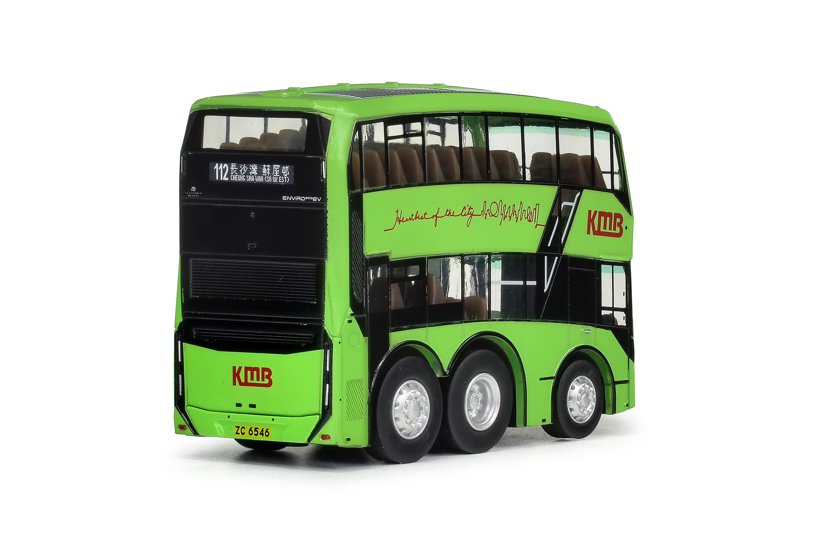 KMB2024043 Q版 九巴丹尼士E500EV電動巴士12米 (112)