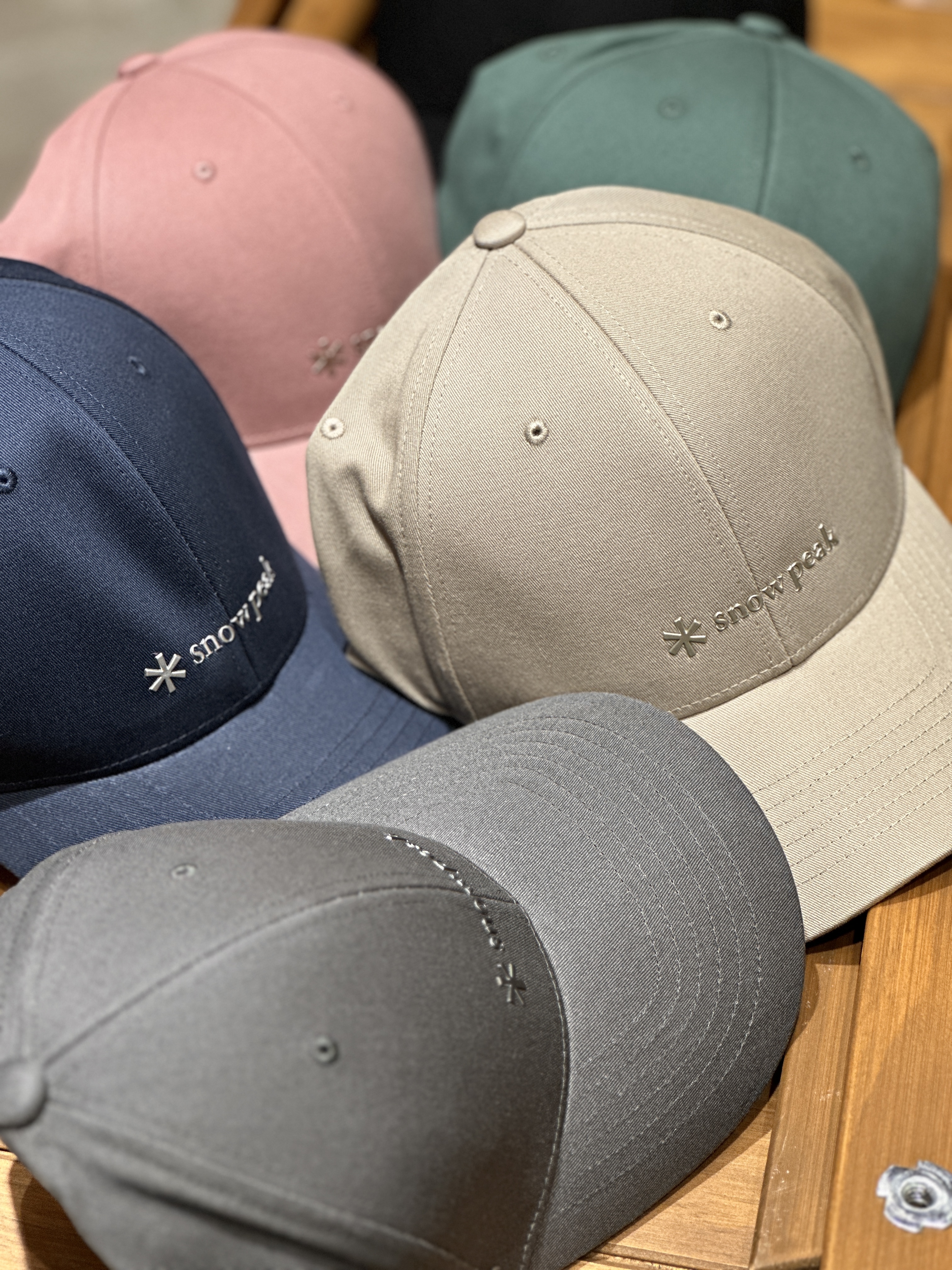 【現貨】snow peak Clend Base Ball Cap 24FW 立體logo六葉帽 S24FUDBC32