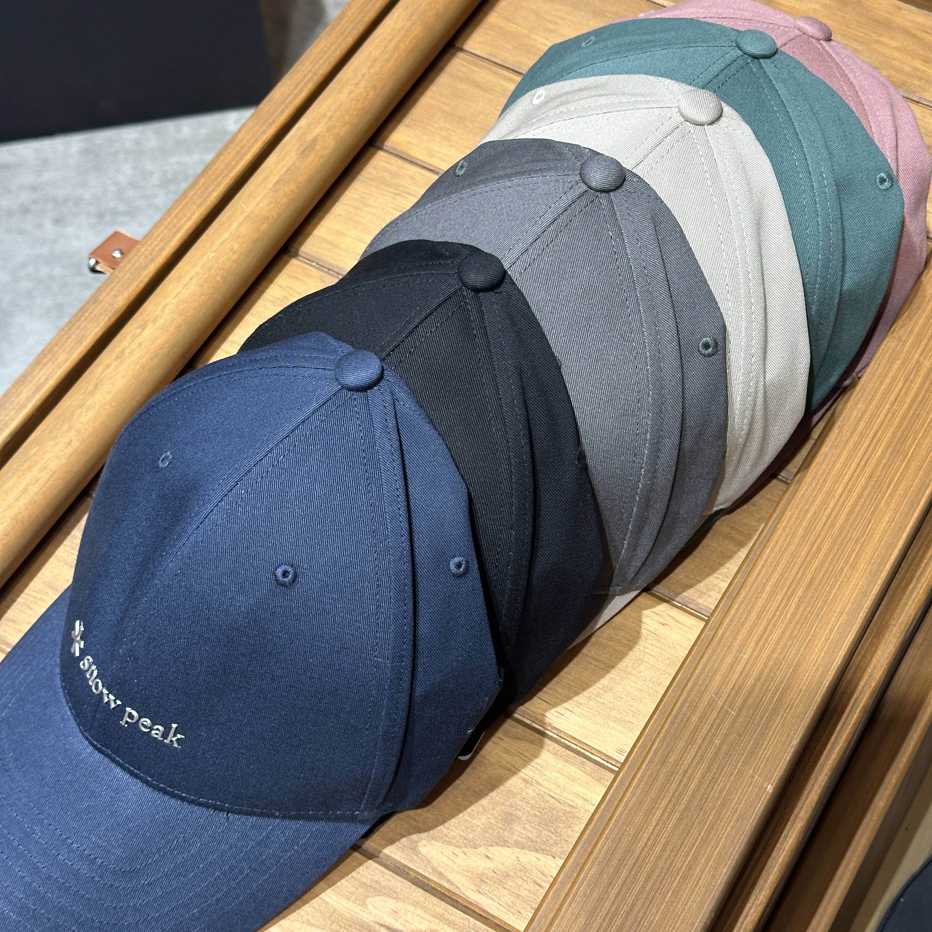 【現貨】snow peak Clend Base Ball Cap 24FW 立體logo六葉帽 S24FUDBC32