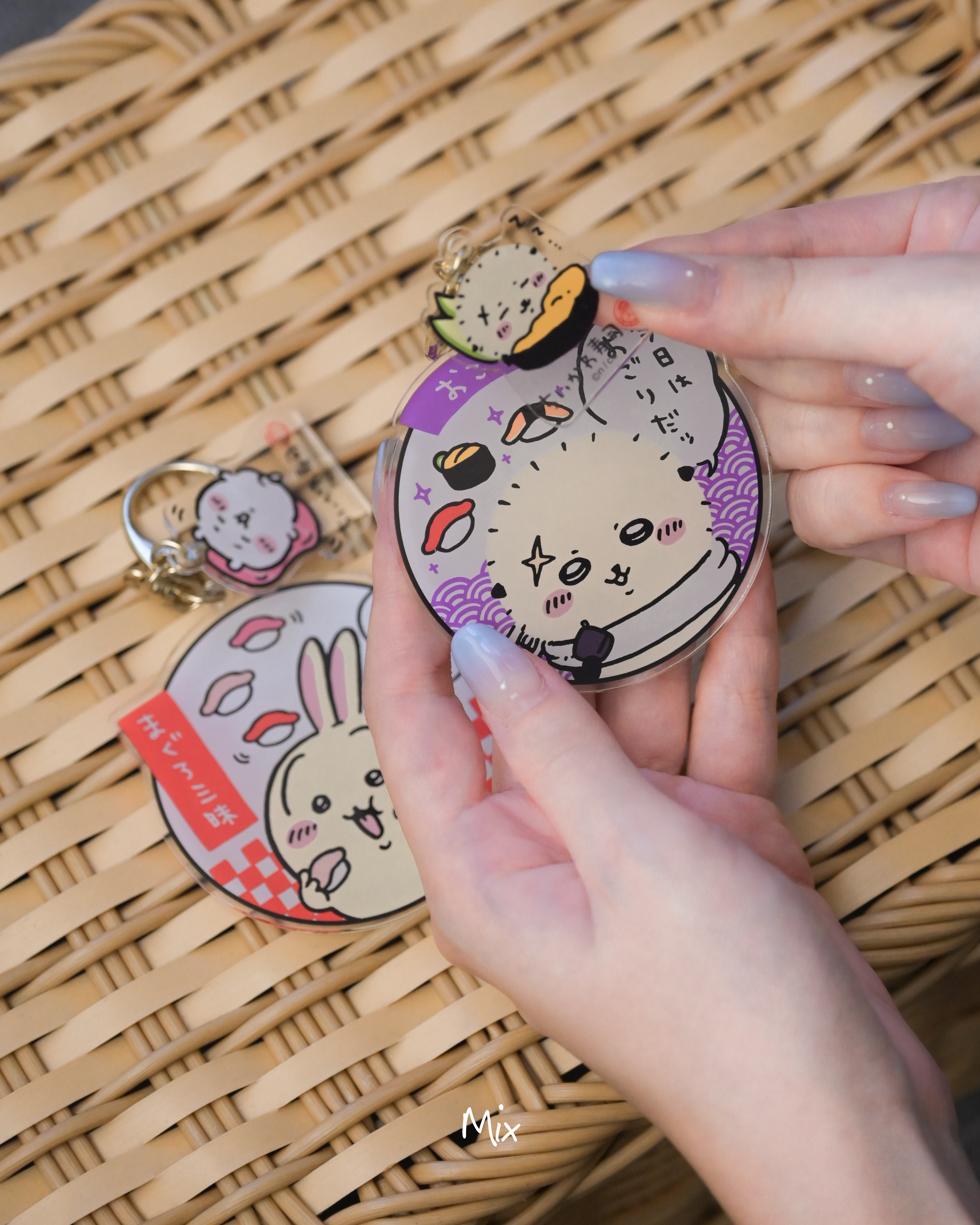 iSNEAKERS｜日本 Chiikawa 吉伊卡哇壽司立牌、鑰匙圈