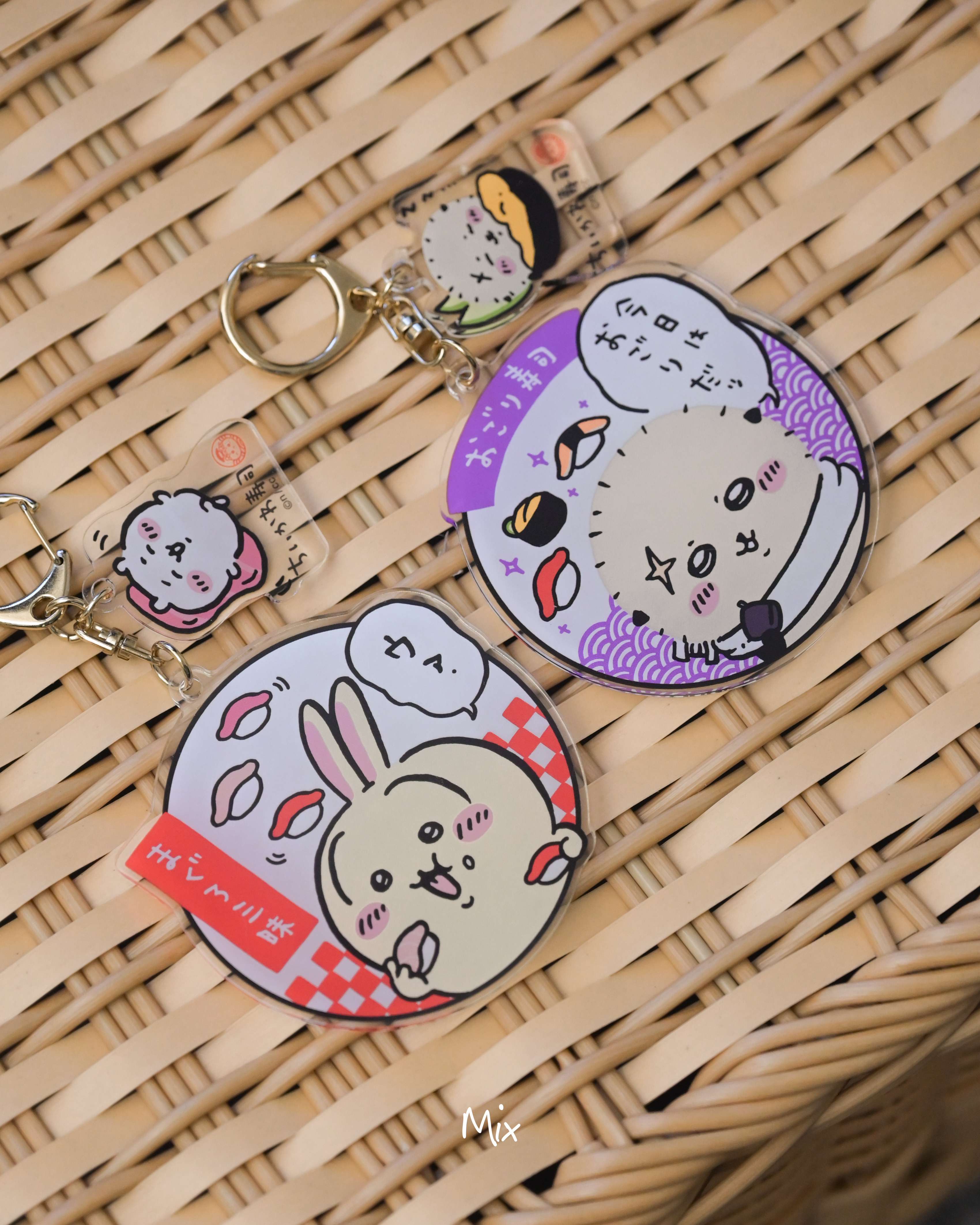 iSNEAKERS｜日本 Chiikawa 吉伊卡哇壽司立牌、鑰匙圈