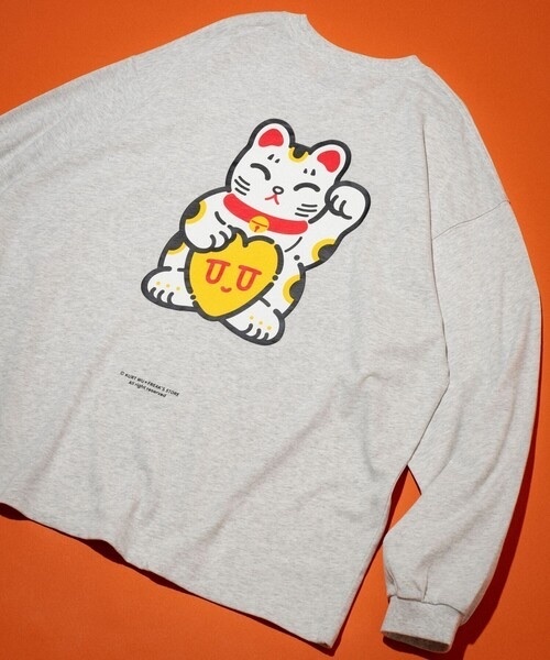 Kurt Wu x FREAK’S STORE / 招財貓LS TEE
