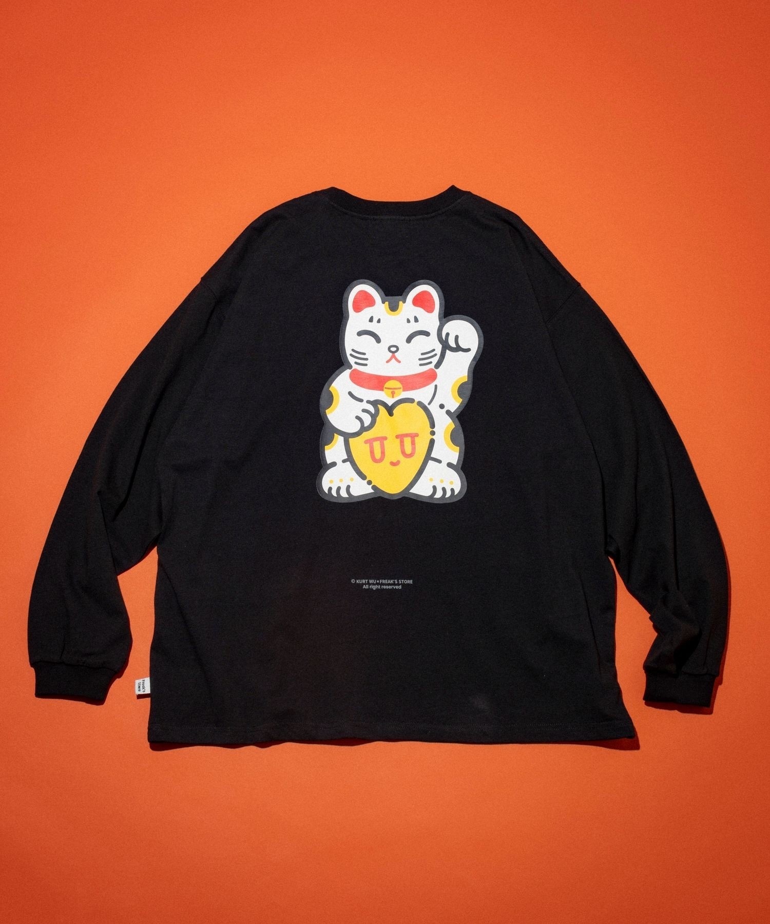 Kurt Wu x FREAK’S STORE / 招財貓LS TEE