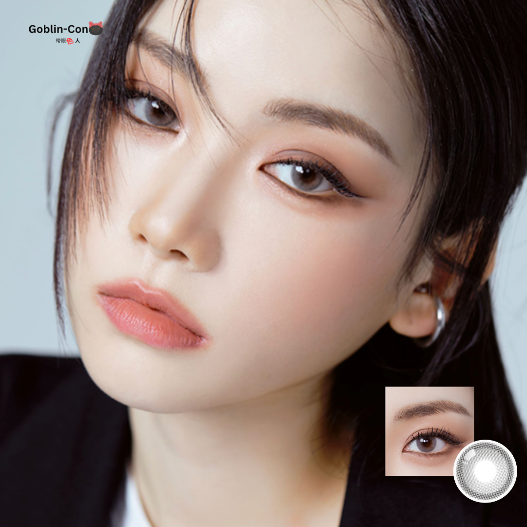 [月拋] OLOLA 1 Month AMELIE Gray｜月拋彩妝隱形眼鏡｜每盒1片