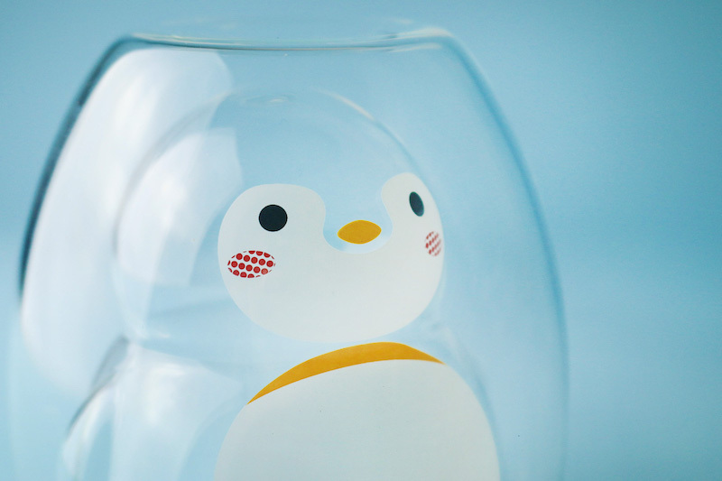 好玻企鵝雙層玻璃杯