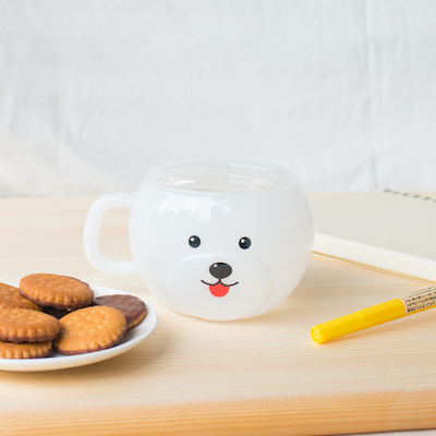 好玻狗狗雙層玻璃杯