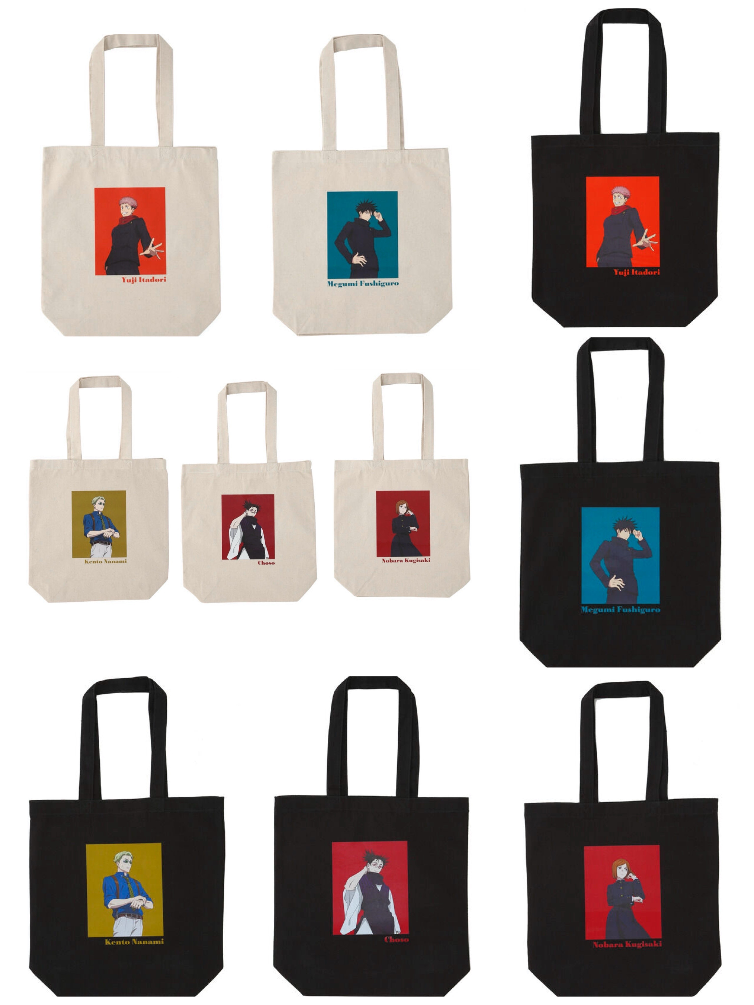 218242 Pbandai 預訂2024/12月 呪術廻戦　トートバッグ　渋谷事変ver.【描き下ろし】（全10種）