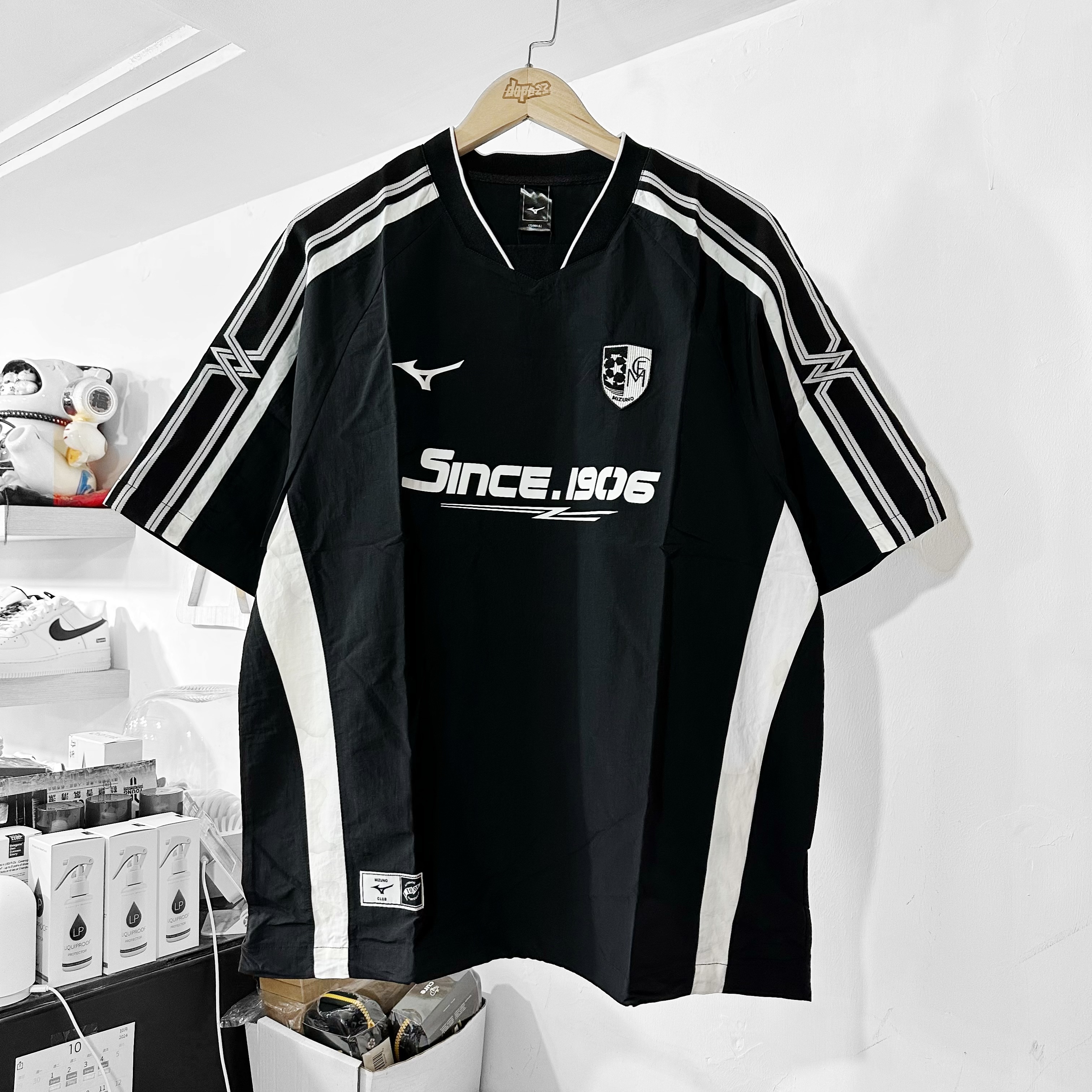 MIZUNO Blokecore Soccer Jersey 短袖速乾足球衣