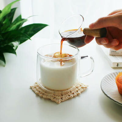 好玻雙層玻璃杯馬克杯