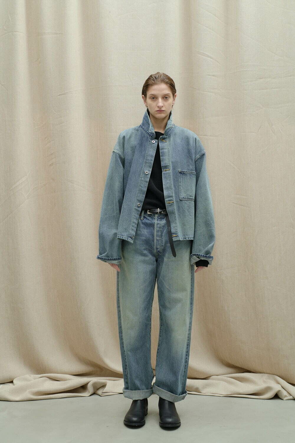 YOKO SAKAMOTO - DENIM JACKET / 2COLORS
