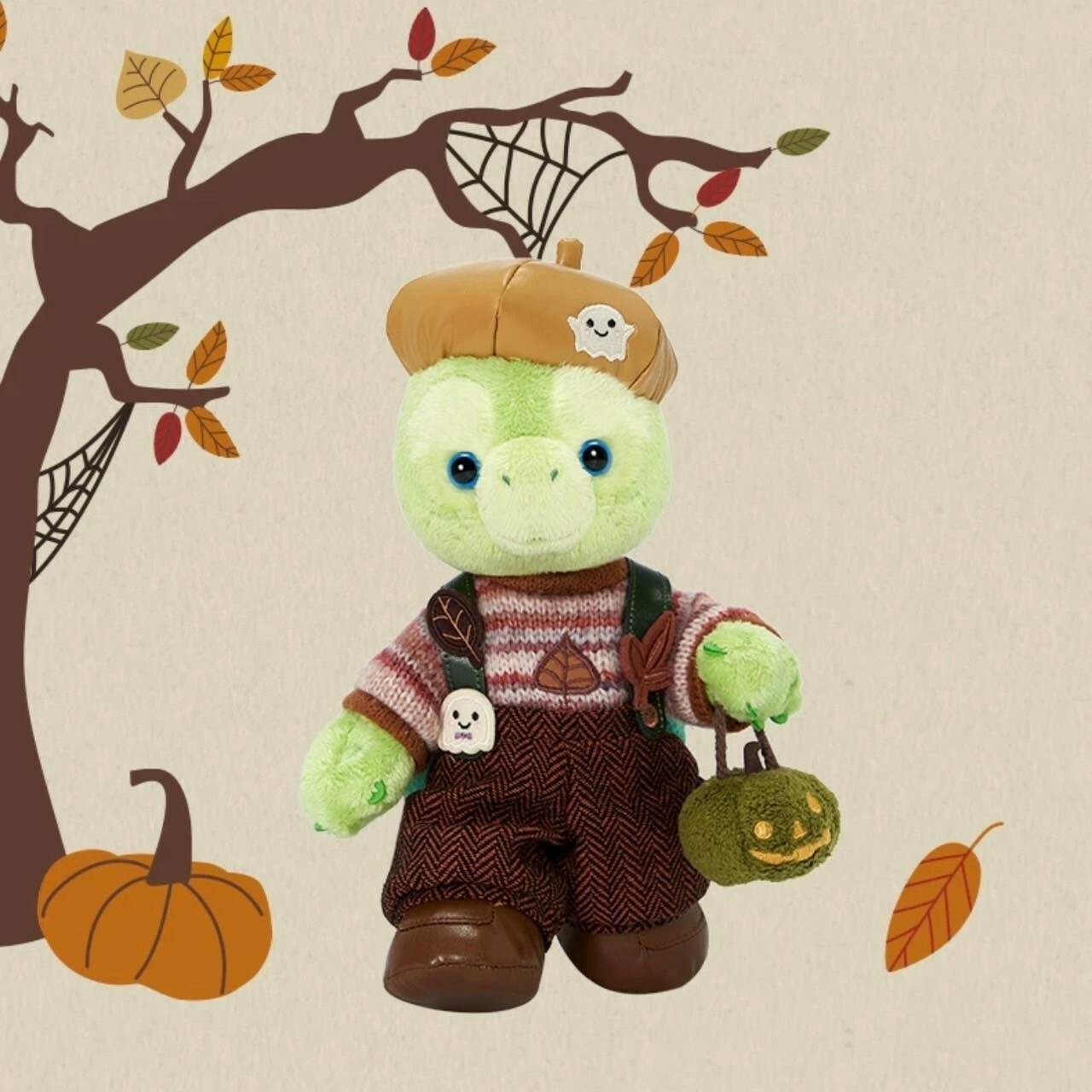 (限時特價) 2024 萬聖節限定 達菲 Duffy 與好友們 奧樂米拉 海龜 OluMel SS號 娃娃 玩偶 -上海迪士尼樂園