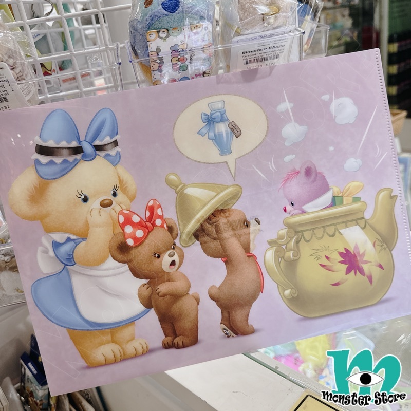 大學熊愛麗絲File (3入)