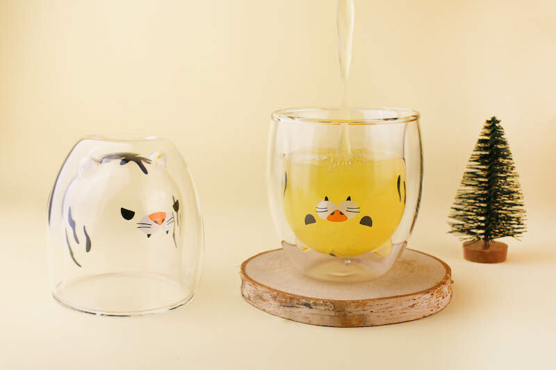 好玻老虎雙層玻璃杯生肖系列