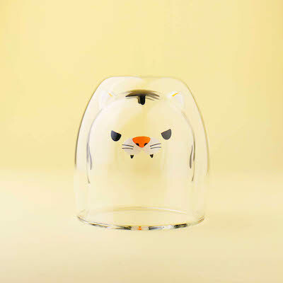 好玻老虎雙層玻璃杯生肖系列