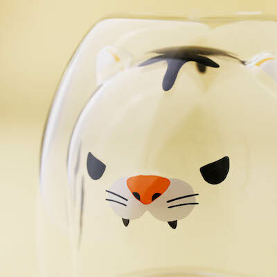 好玻老虎雙層玻璃杯生肖系列