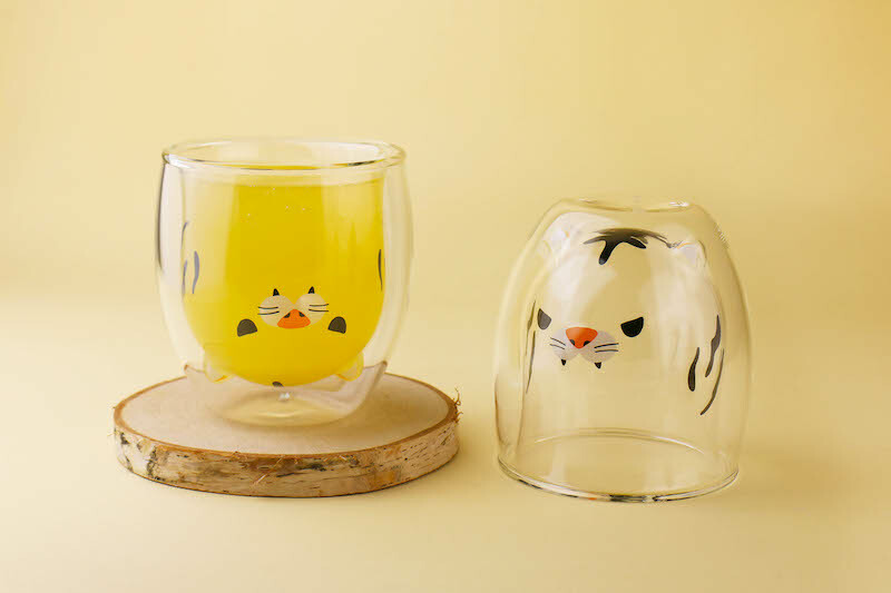 好玻老虎雙層玻璃杯生肖系列