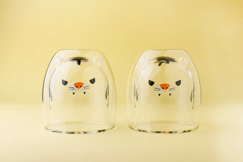 好玻老虎雙層玻璃杯生肖系列