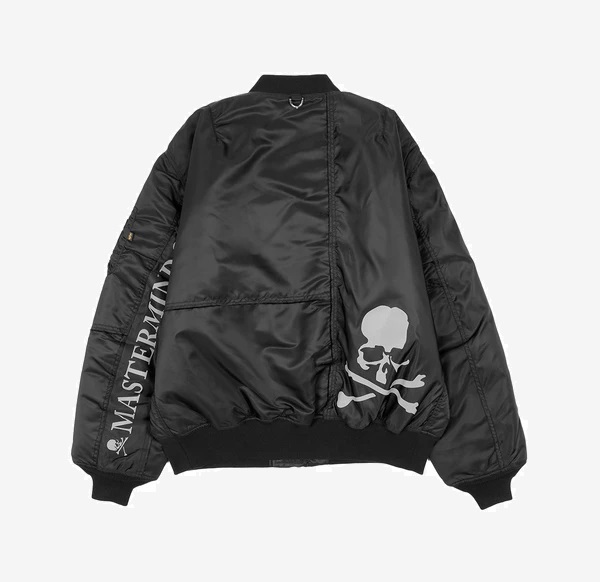 RE-STOCK: MASTERMIND WORLD x ALPHA INDUSTRIES MA-1 JACKET - BLACK PRE ORDER ITEM (預訂中)