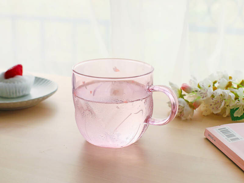 好玻櫻花單層玻璃杯