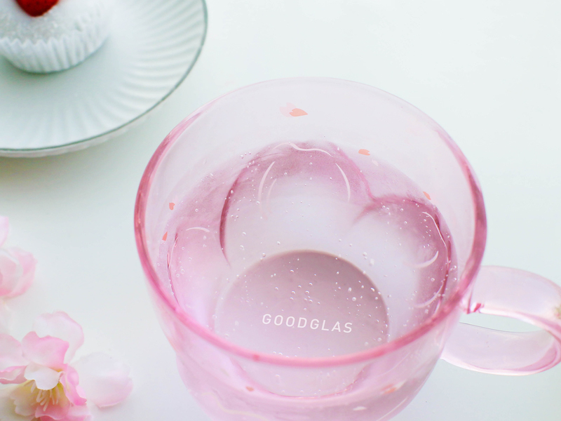 好玻櫻花單層玻璃杯