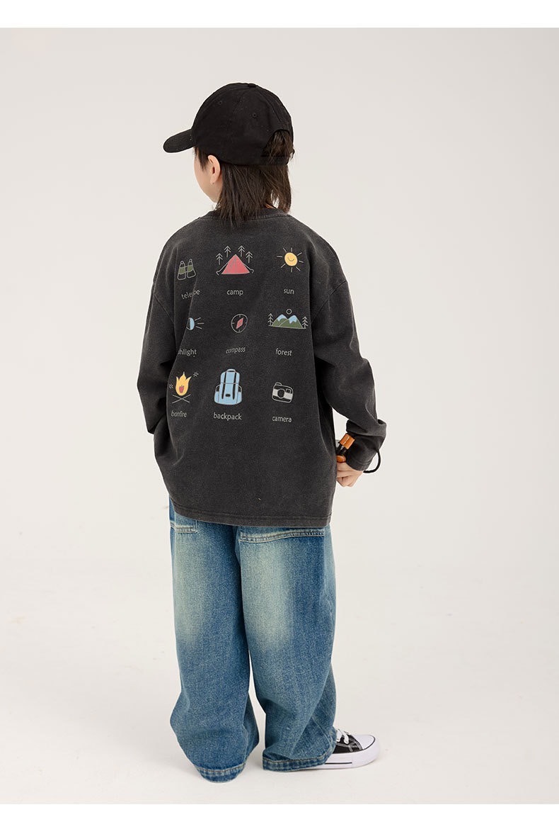 山系仿舊感露營上衣