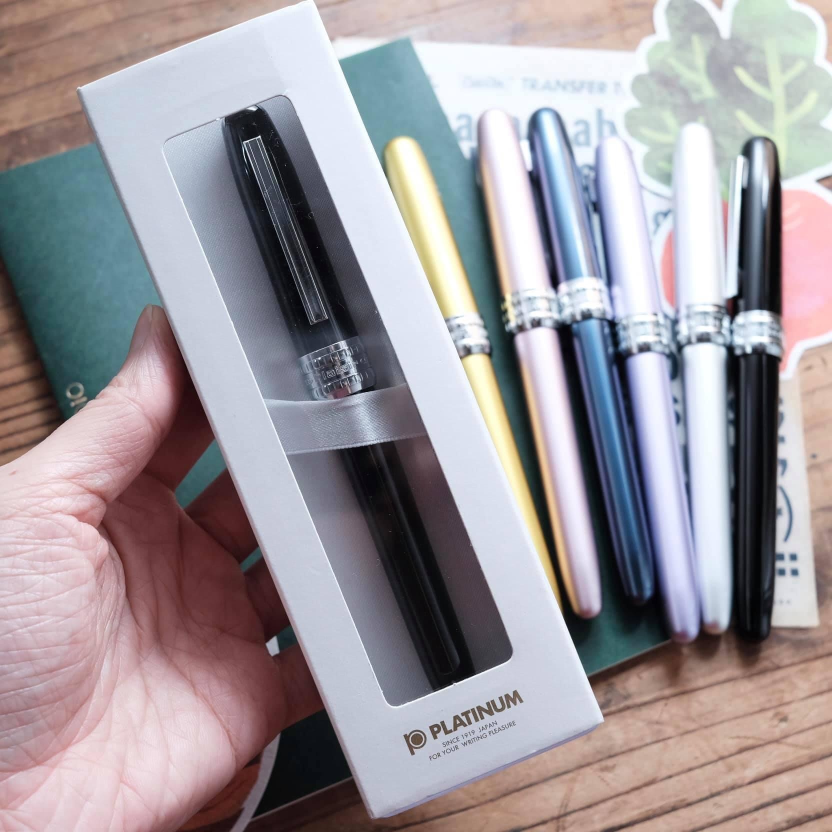 Plaisir 03細字鋼筆｜白金 PLATINUM 日本