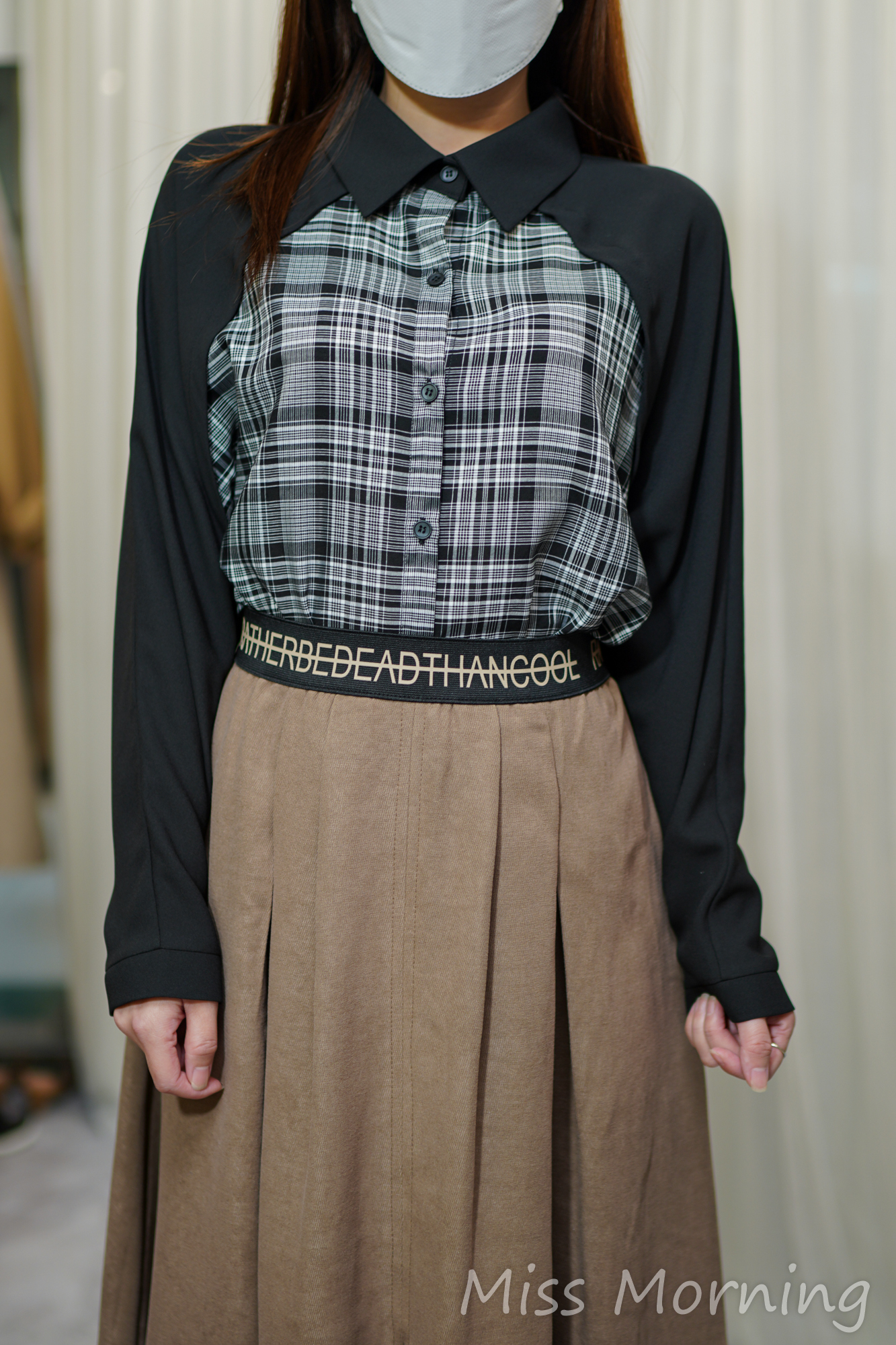 雪紡斗篷款上衣(14193)