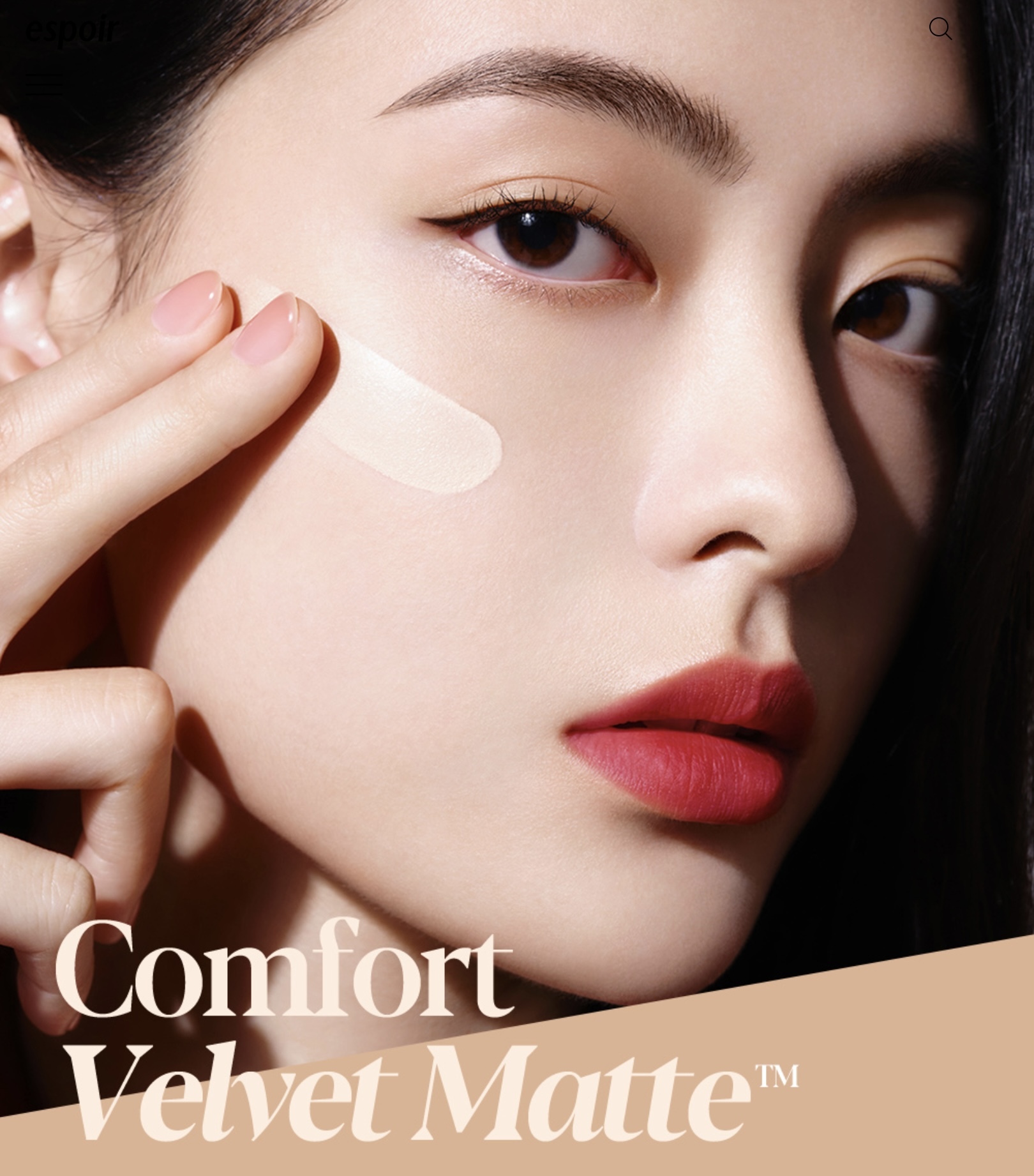 《Olive young連線》espoir protailor be velvet liquid foundation SPF22PA++ set