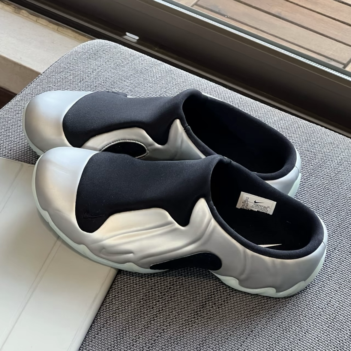 Nike Clogposite Chrome 太空銀黑 科技 拖鞋 懶人鞋 休閒鞋