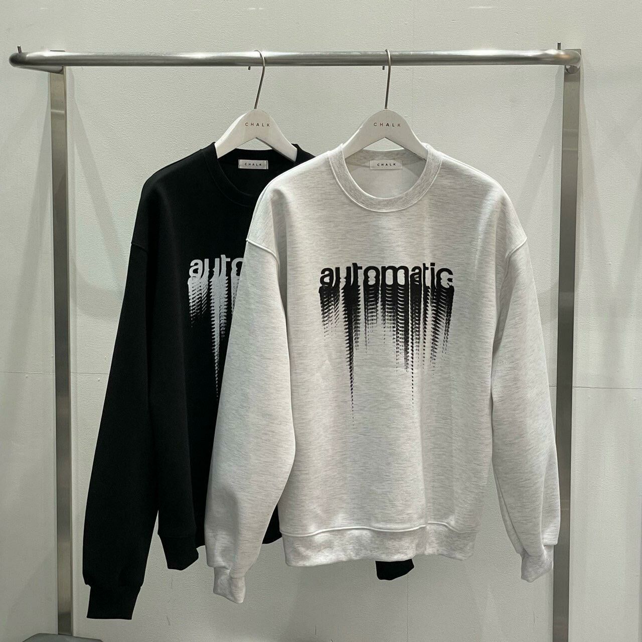 英文字衛衣 CHALK-011T