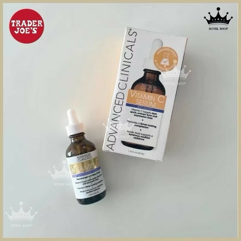 Advanced Clinicals │ 維他命 C 抗衰老精華液