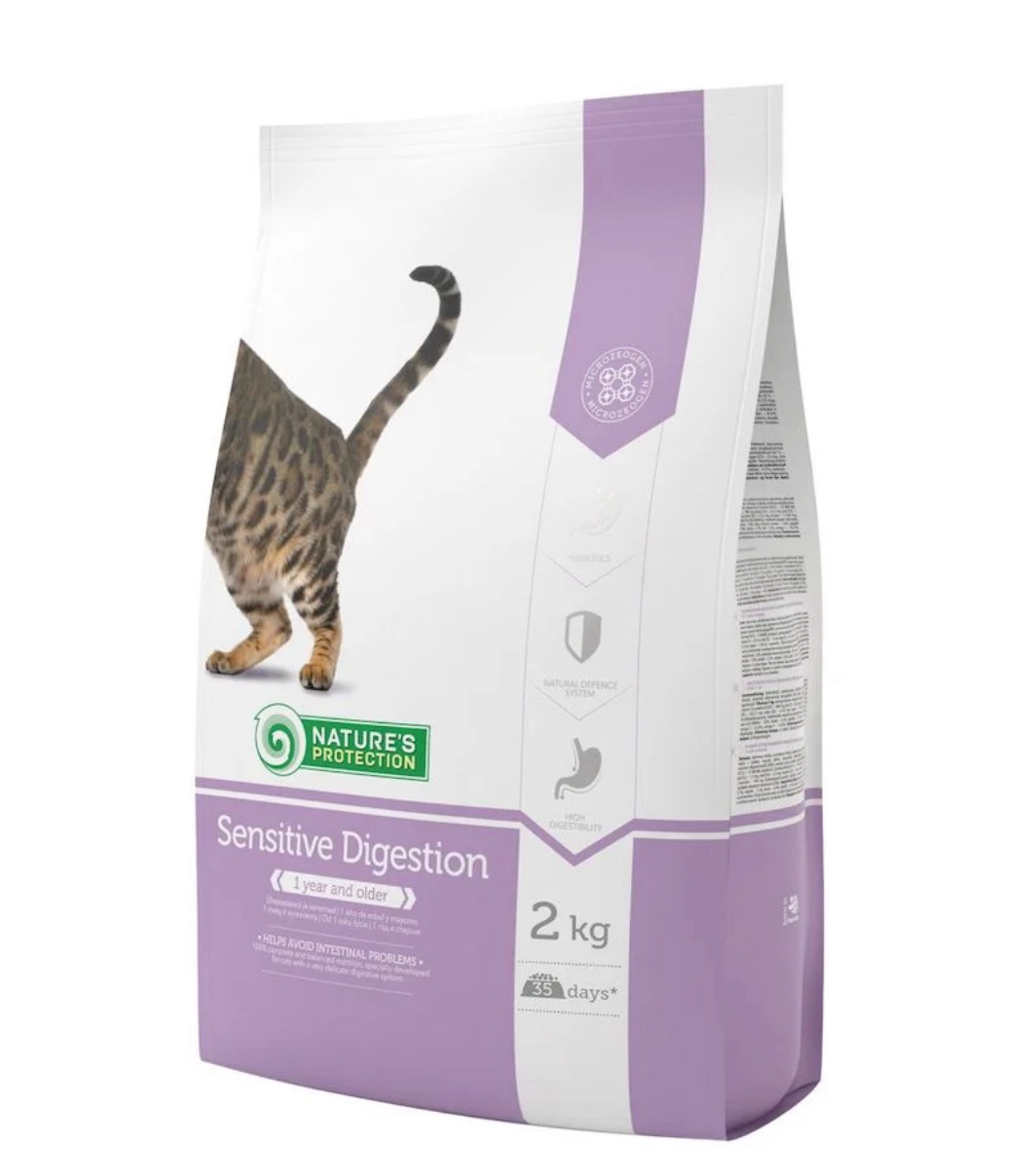Nature's Protection SENSITIVE DIGESTION腸胃敏感成貓配方 7kg（適合1歲以上貓貓)