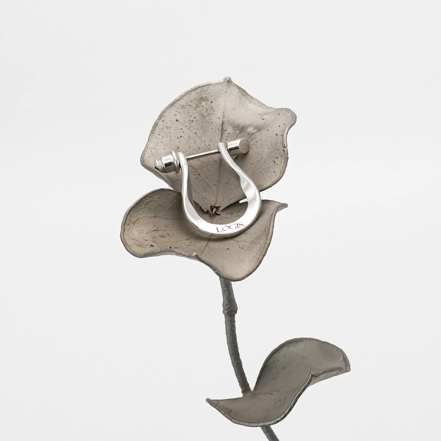 Logis 手工銀飾設計品牌 'Lyre' 耳環 耳飾 飾品 純銀925