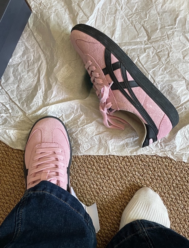 ONITSUKA TIGER 鬼塚虎 TOKUTEN 淺粉黑 1183A907-701