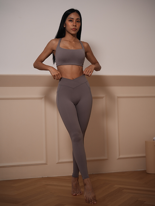 Perfect Peach | 抓皺蜜桃長褲 （2色）