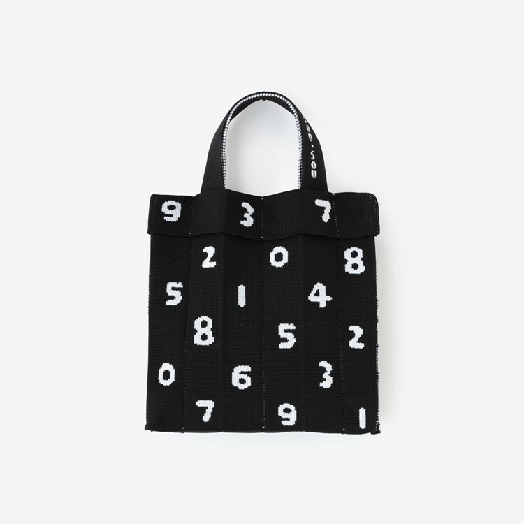 SOU・SOU × KNT365 托特包 Co-Knitty / 十數 黑色