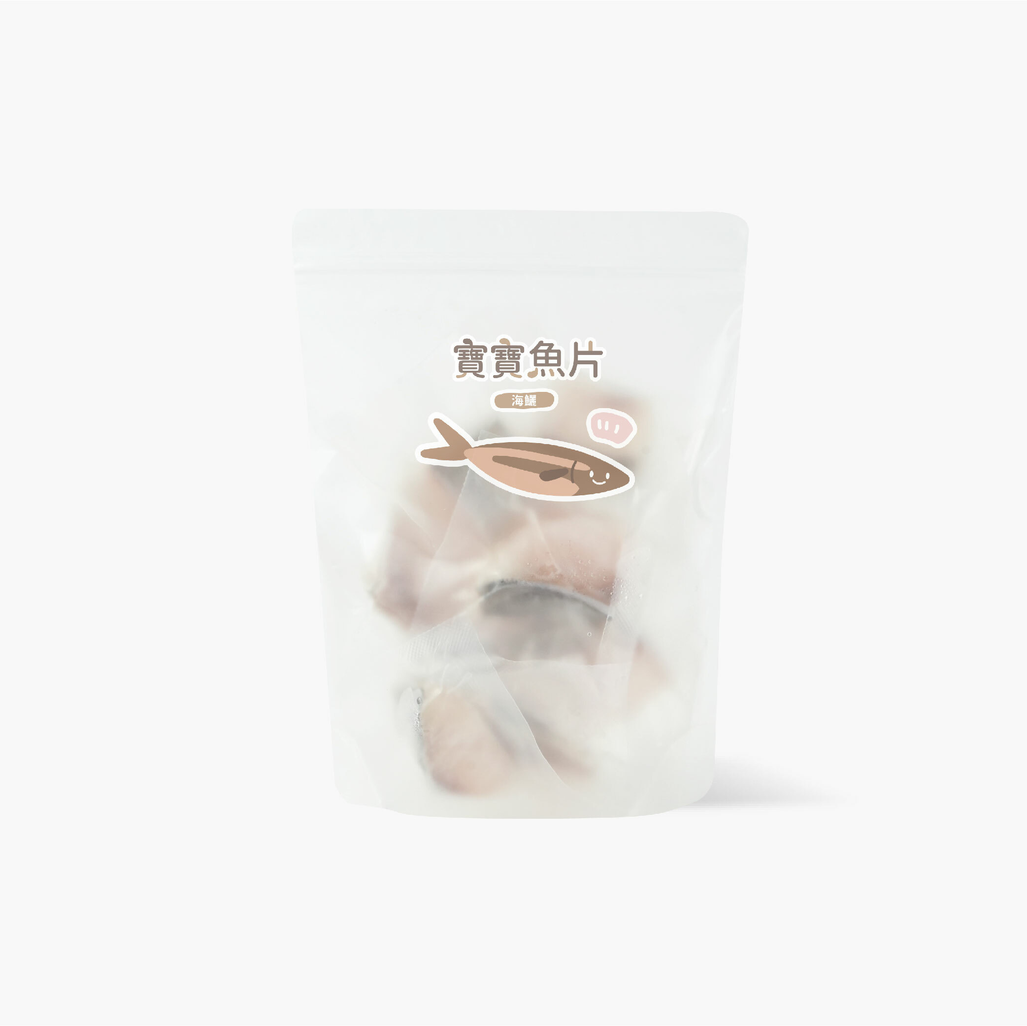 寶寶一口系列｜寶寶魚片｜海鱺魚片｜單包入(約6-11片)｜適合1歲以上｜冷凍