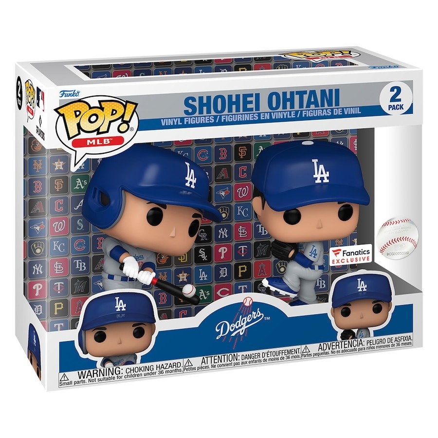 ㊗️二刀流復活！希少！Funko Pop! 105 投手バージョン 特瑞肥= Shohei Ohtani 洛杉磯道奇雙人組Funko 公仔全新Fanatics