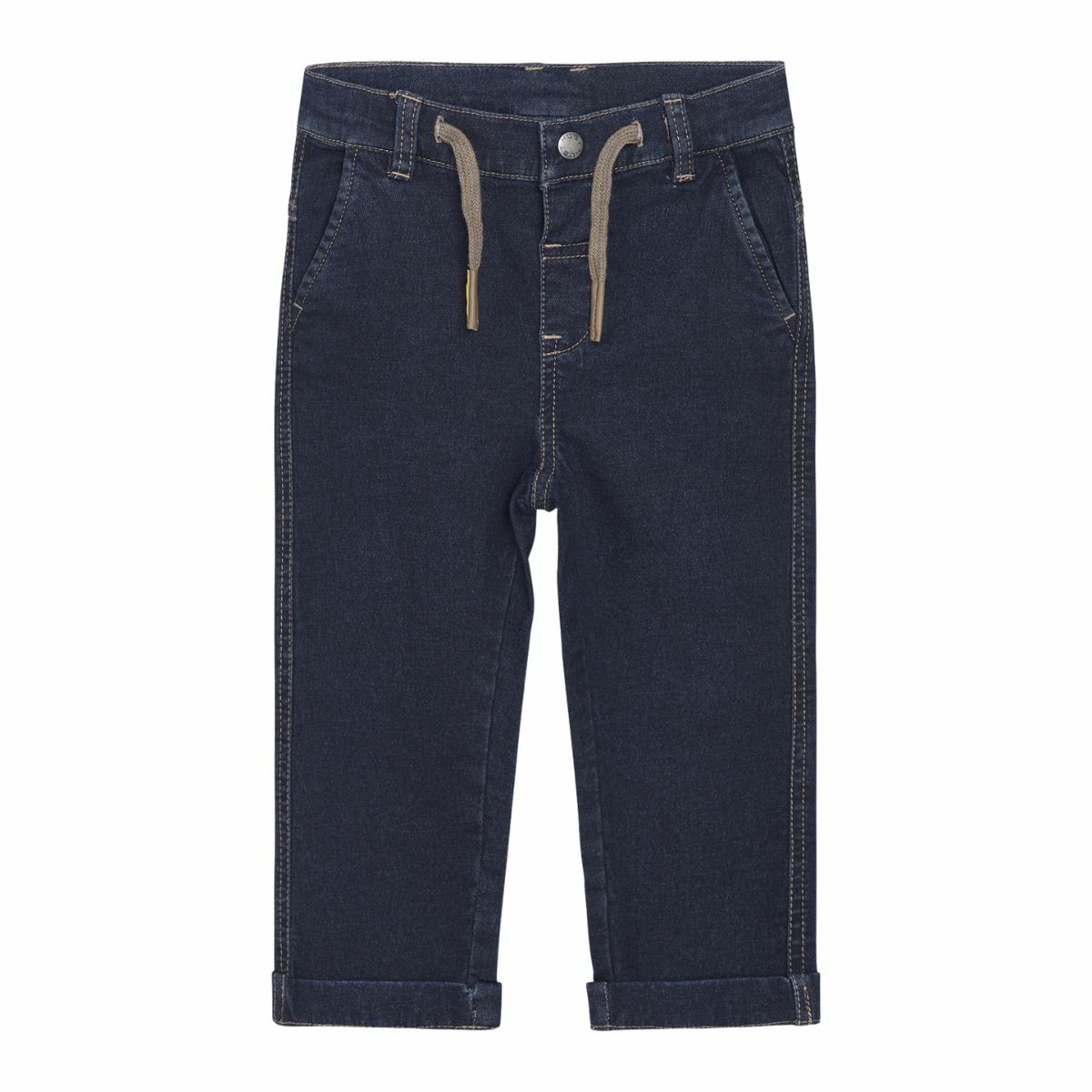 〖 Hust & Claire 〗深藍拉繩牛仔長褲