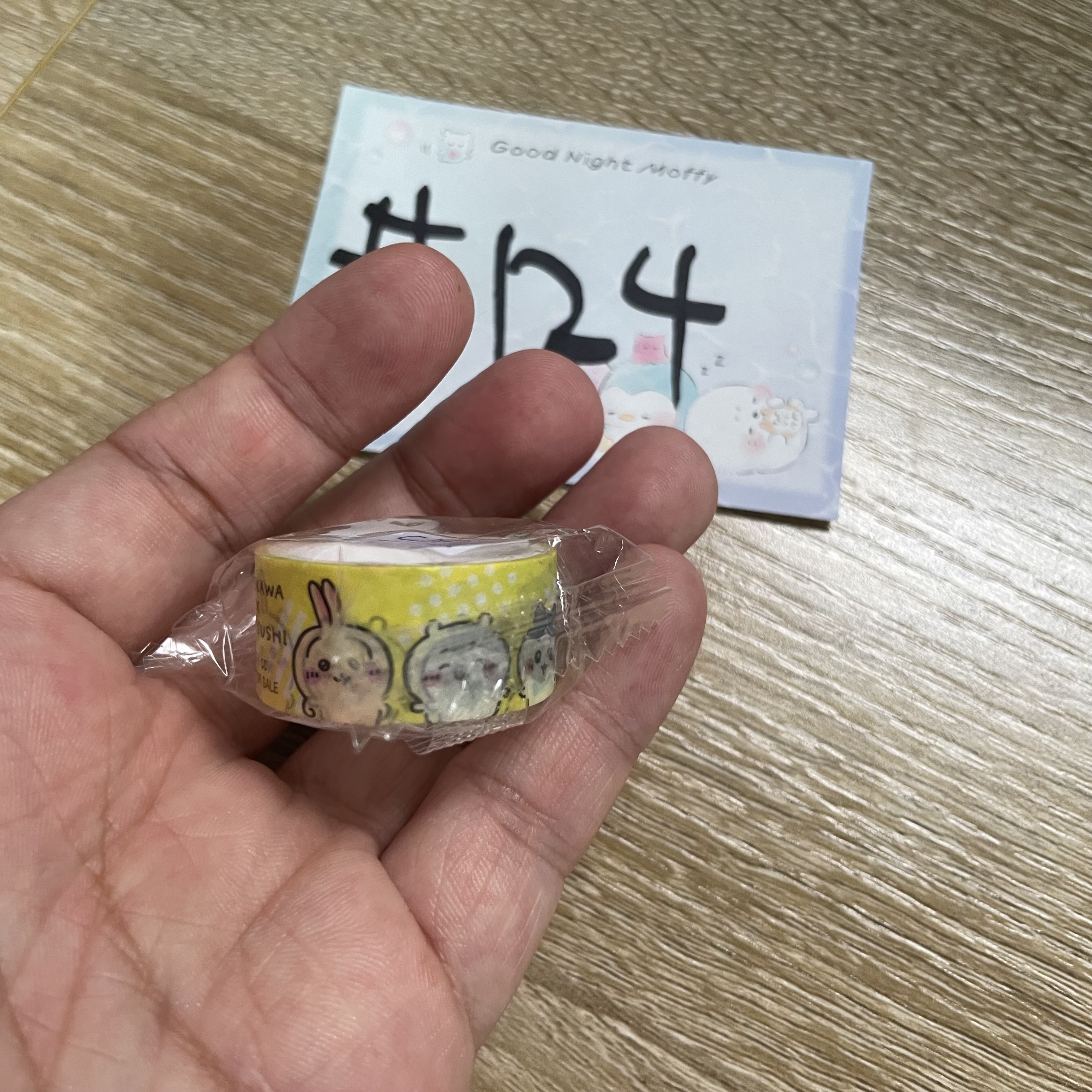 CHIIKAWA   紙膠帶  YL#124