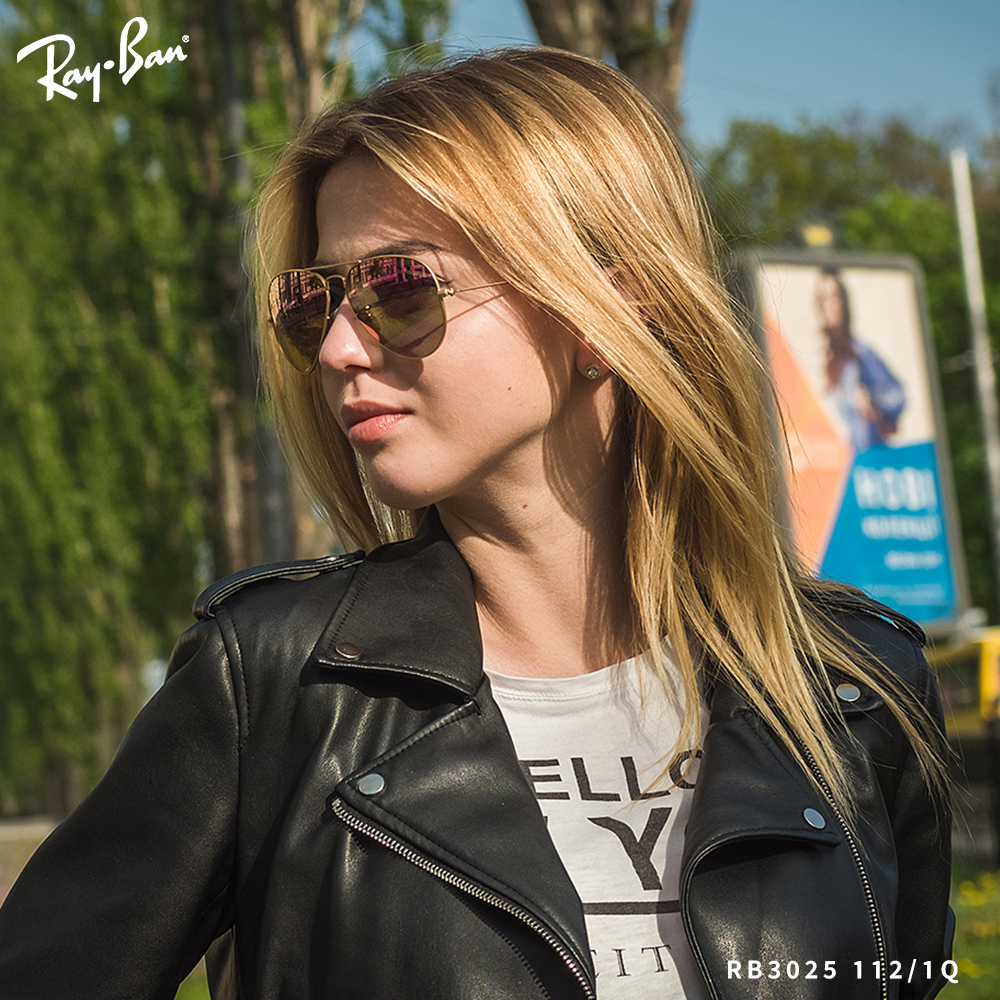 【RayBan】RB3025 112/1Q-58mm 飛官款太陽眼鏡(水銀偏光鏡片)