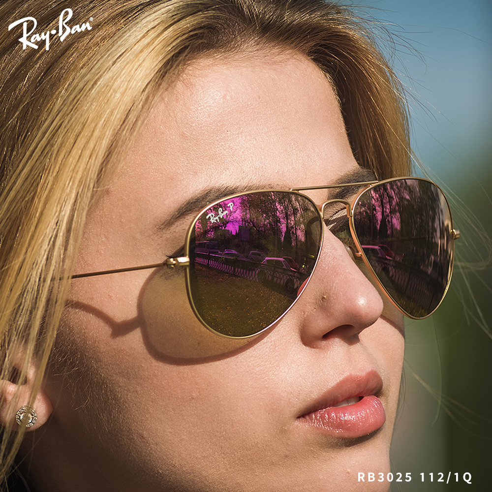 【RayBan】RB3025 112/1Q-58mm 飛官款太陽眼鏡(水銀偏光鏡片)