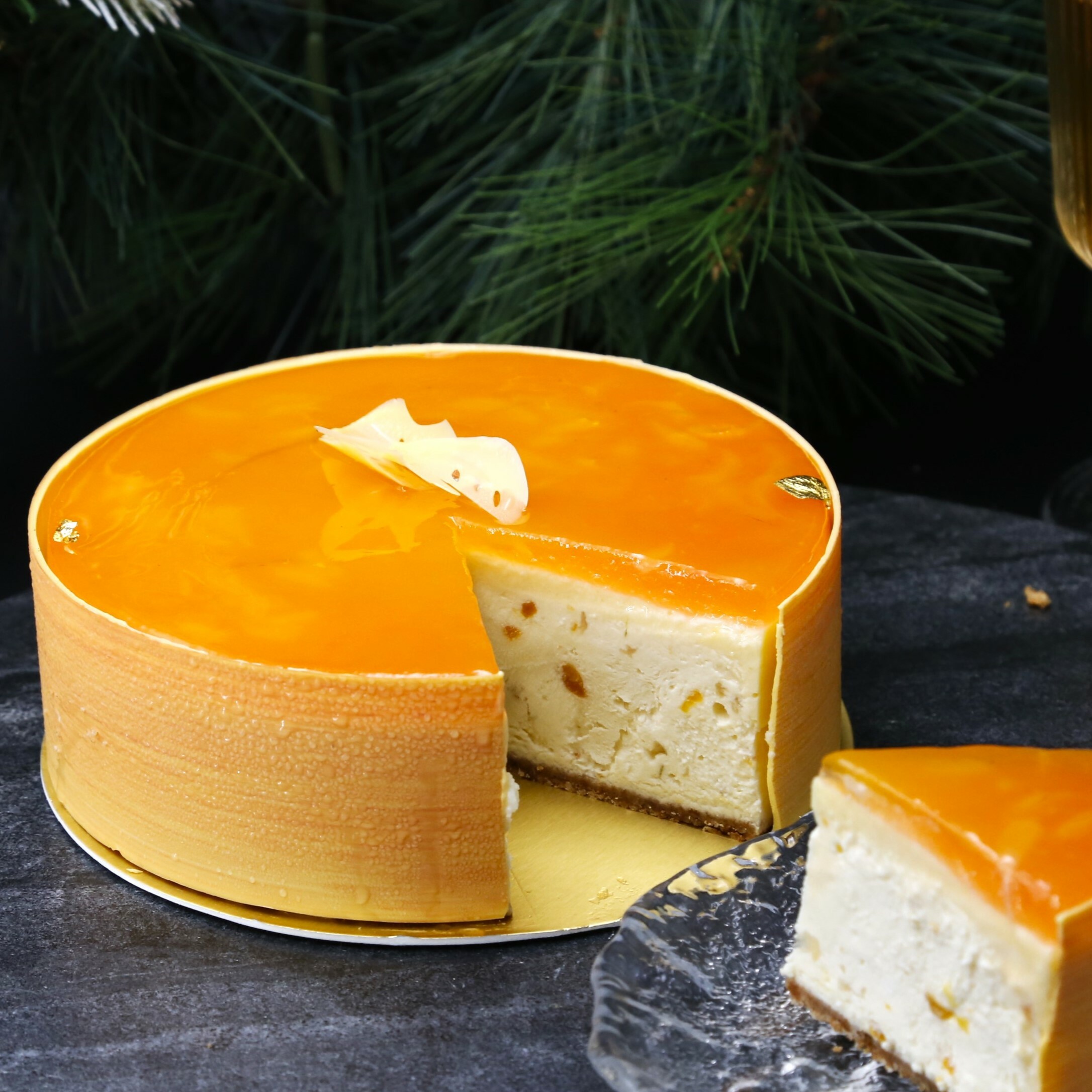 國民甜點｜柚香芒果乳酪蛋糕