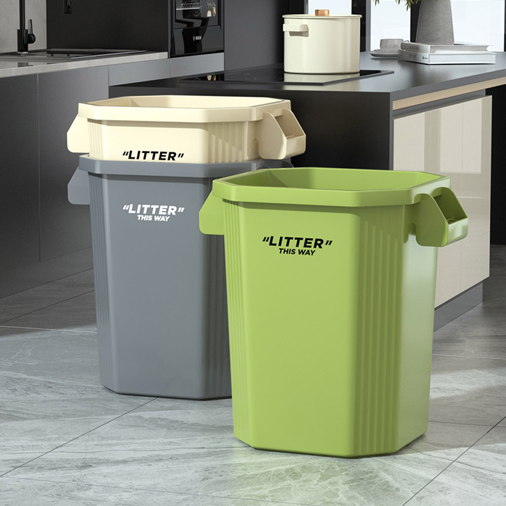 【AOTTO】北歐風多功能質感提手垃圾桶 收納桶(SD-601)