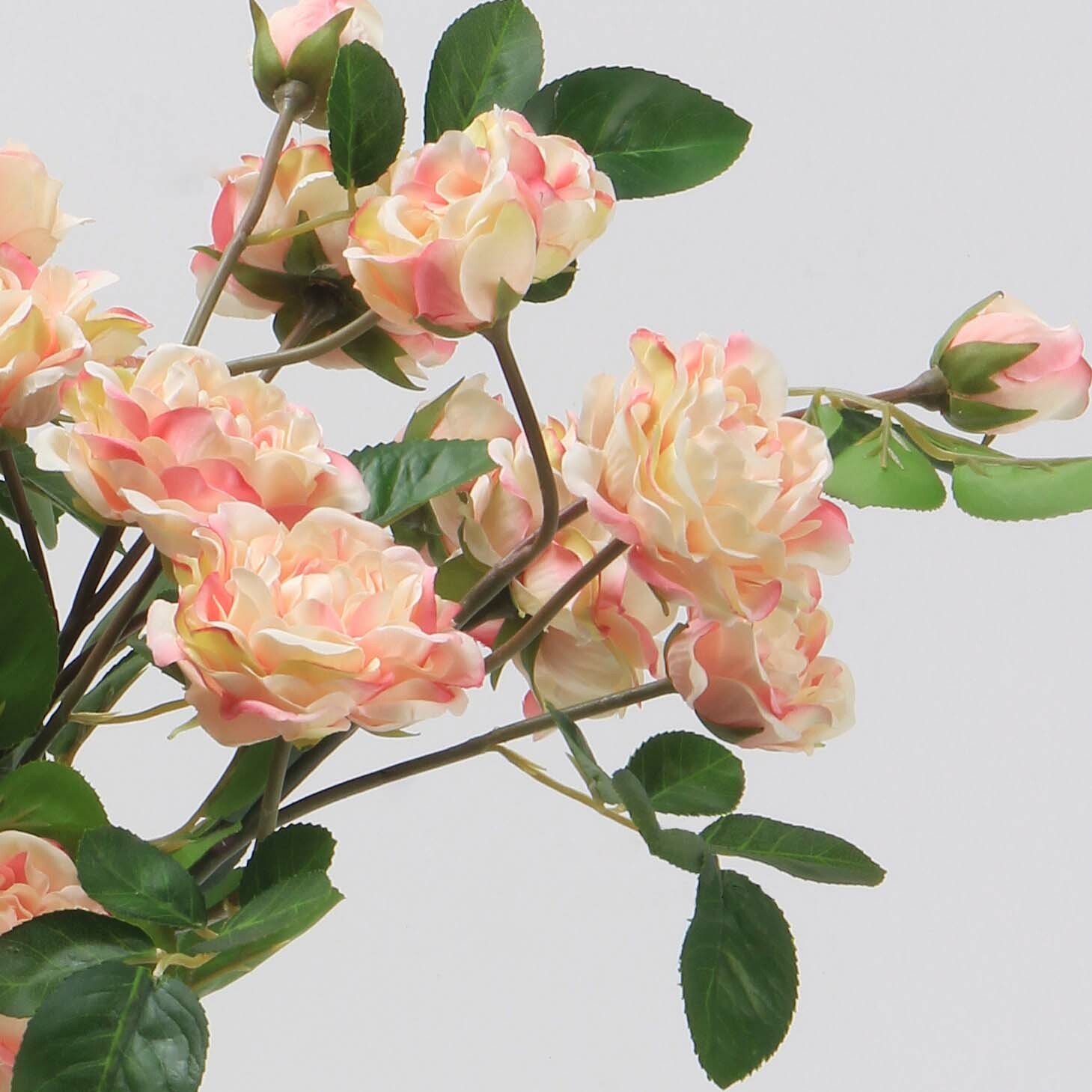 仿真絹布玫瑰 (山茶花)