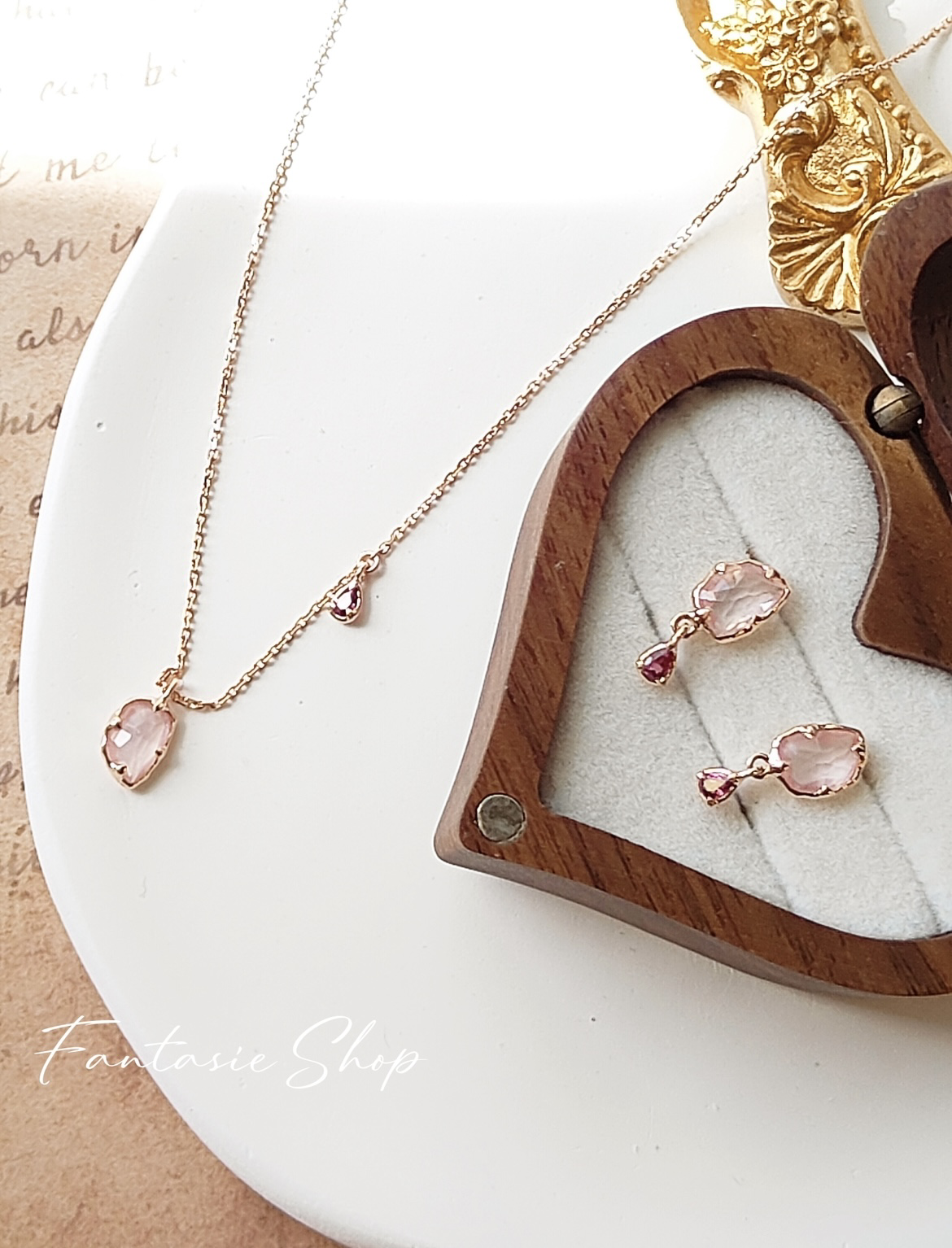 🇰🇷韓國質感輕珠寶-粉晶系列