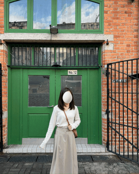 +NEW COLOR! 《KR》Ruffle邊花花上衣