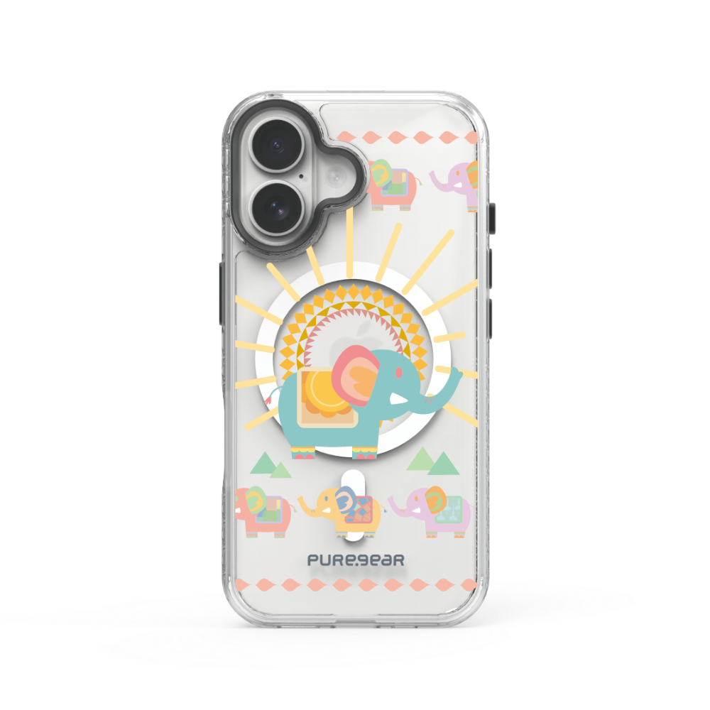 iPhone 冰鑽減壓防摔保護殼 Magsafe / 新想象 (Designer style)