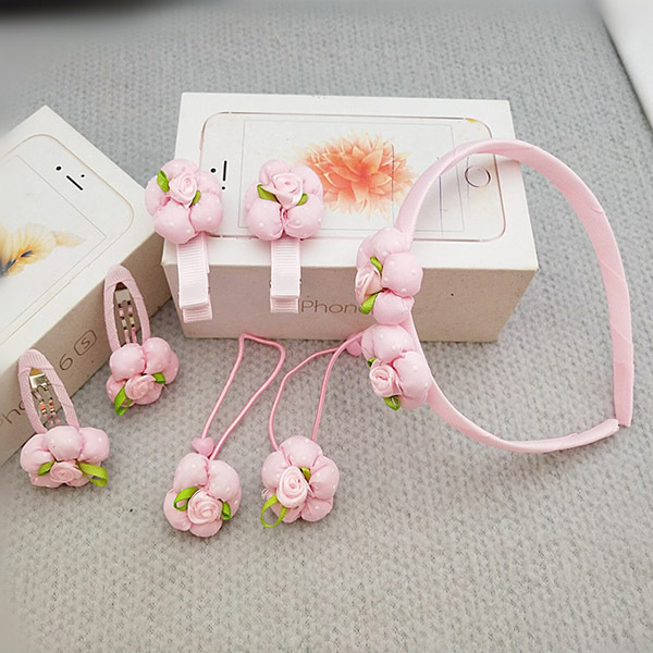 JK Korea Children's Hair Accessory Hair Clip 7-piece Set J0162